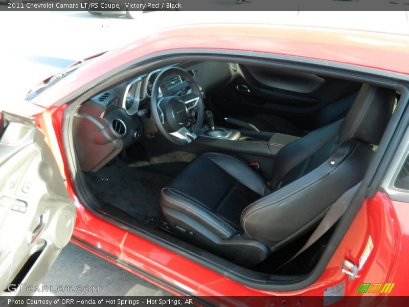 Victory Red / Black 2011 Chevrolet Camaro LT/RS Coupe