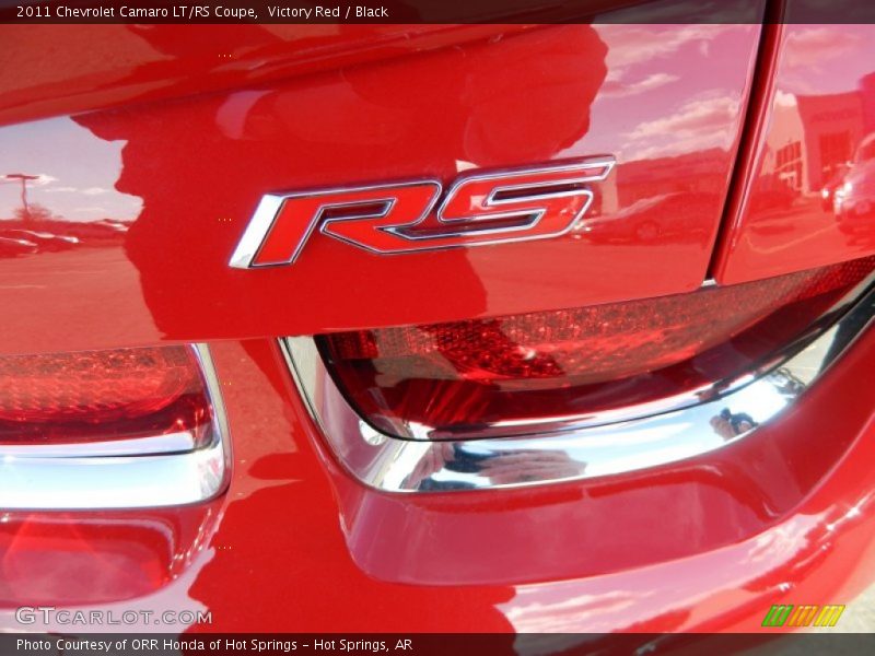 Victory Red / Black 2011 Chevrolet Camaro LT/RS Coupe