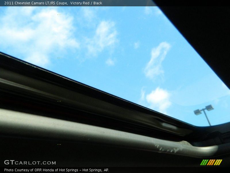 Victory Red / Black 2011 Chevrolet Camaro LT/RS Coupe