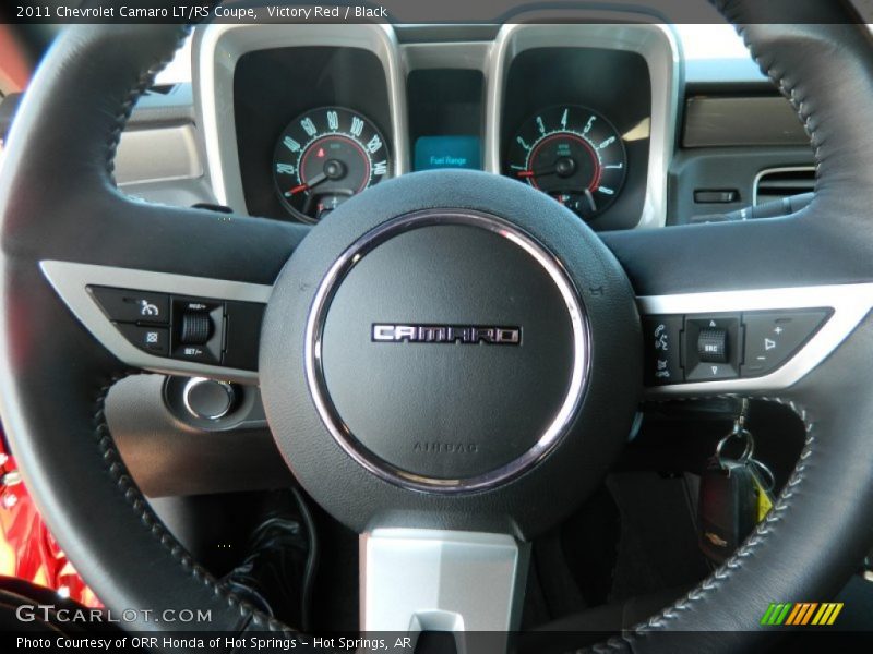 Victory Red / Black 2011 Chevrolet Camaro LT/RS Coupe
