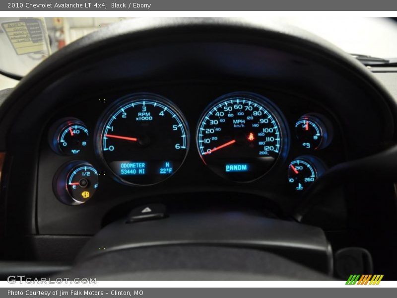 Black / Ebony 2010 Chevrolet Avalanche LT 4x4