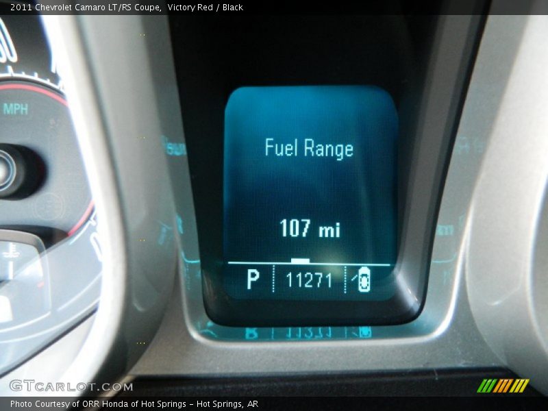 Victory Red / Black 2011 Chevrolet Camaro LT/RS Coupe
