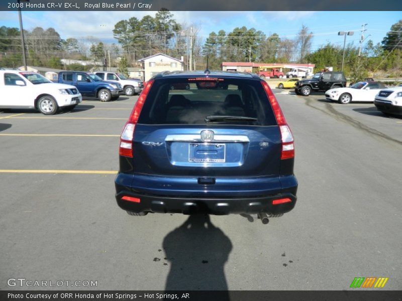 Royal Blue Pearl / Gray 2008 Honda CR-V EX-L