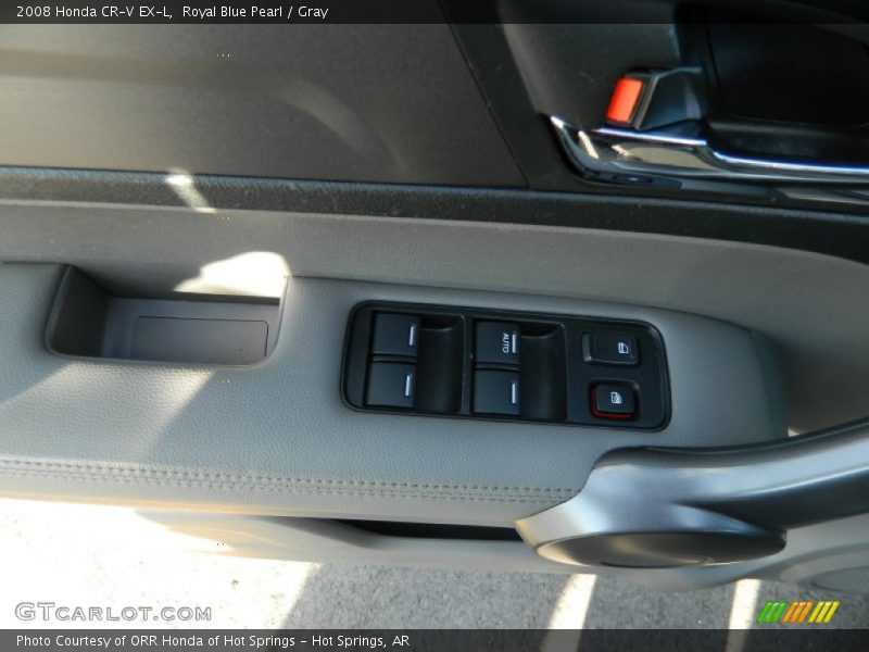 Royal Blue Pearl / Gray 2008 Honda CR-V EX-L