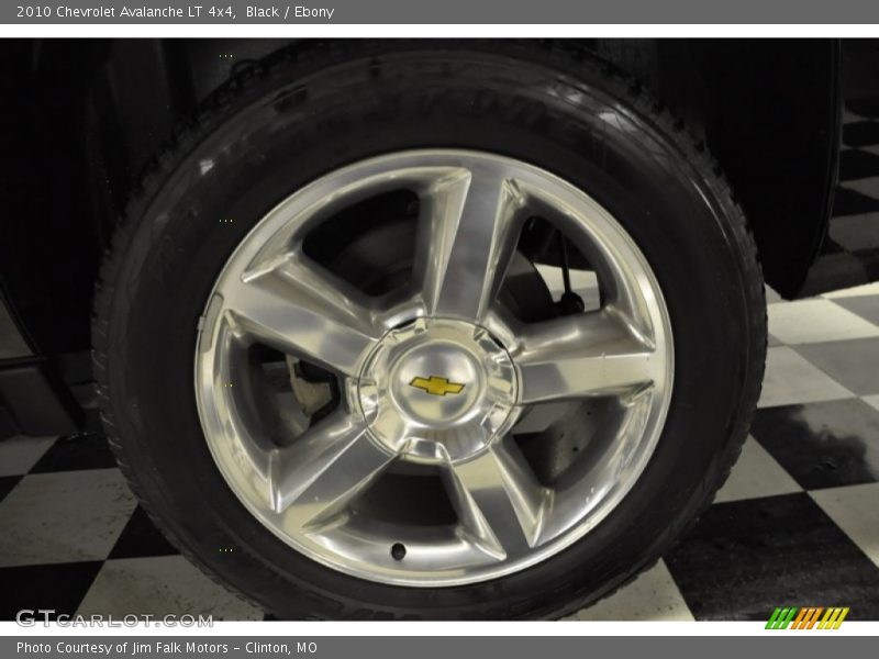 Black / Ebony 2010 Chevrolet Avalanche LT 4x4