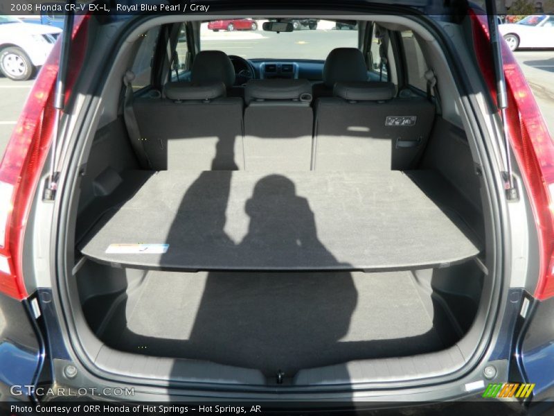 Royal Blue Pearl / Gray 2008 Honda CR-V EX-L