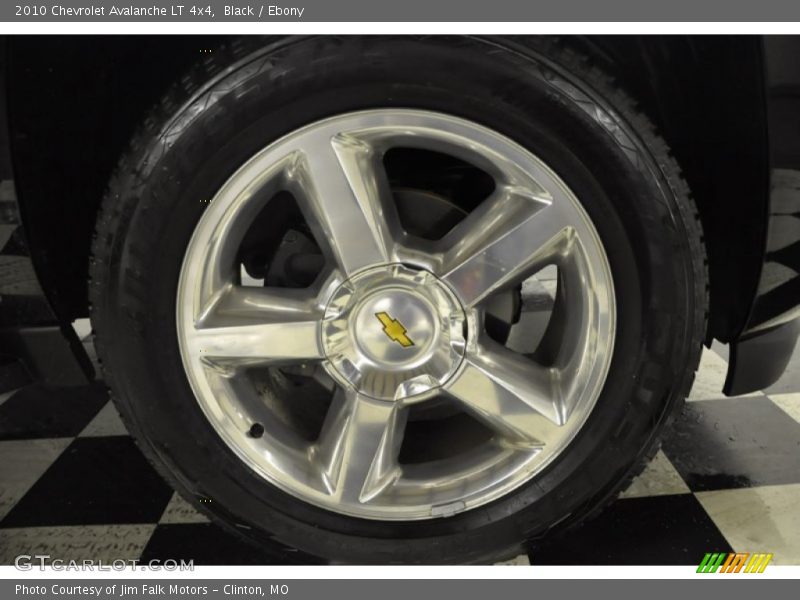 Black / Ebony 2010 Chevrolet Avalanche LT 4x4