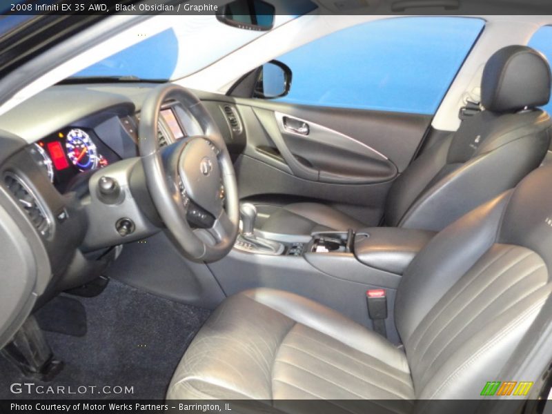Black Obsidian / Graphite 2008 Infiniti EX 35 AWD