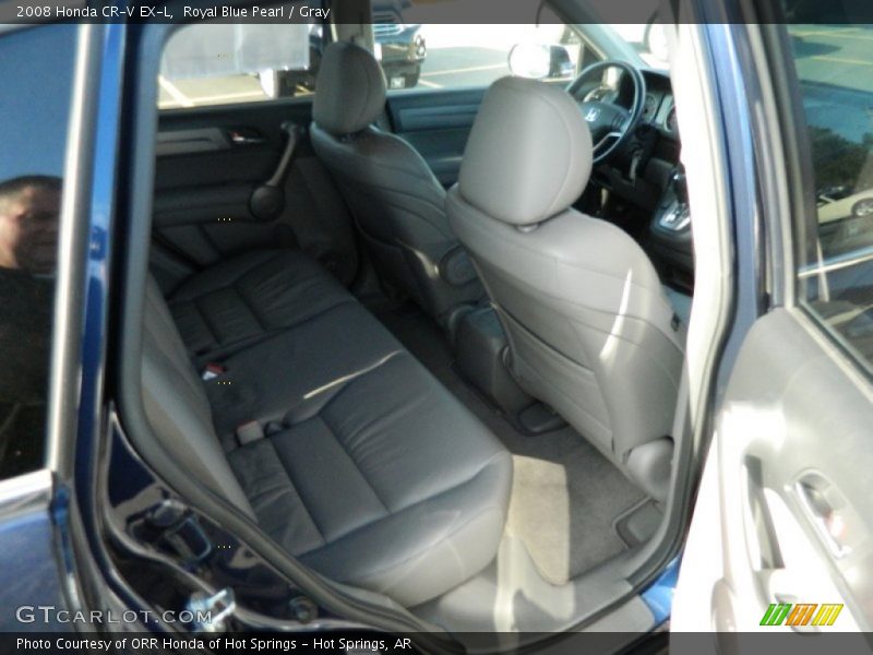 Royal Blue Pearl / Gray 2008 Honda CR-V EX-L