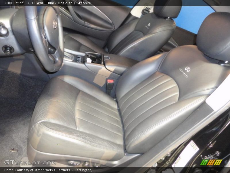 Black Obsidian / Graphite 2008 Infiniti EX 35 AWD
