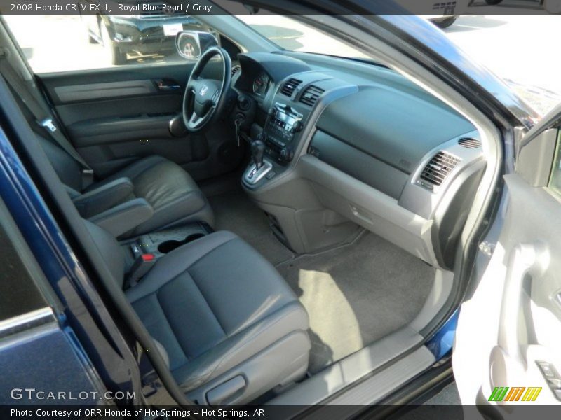 Royal Blue Pearl / Gray 2008 Honda CR-V EX-L
