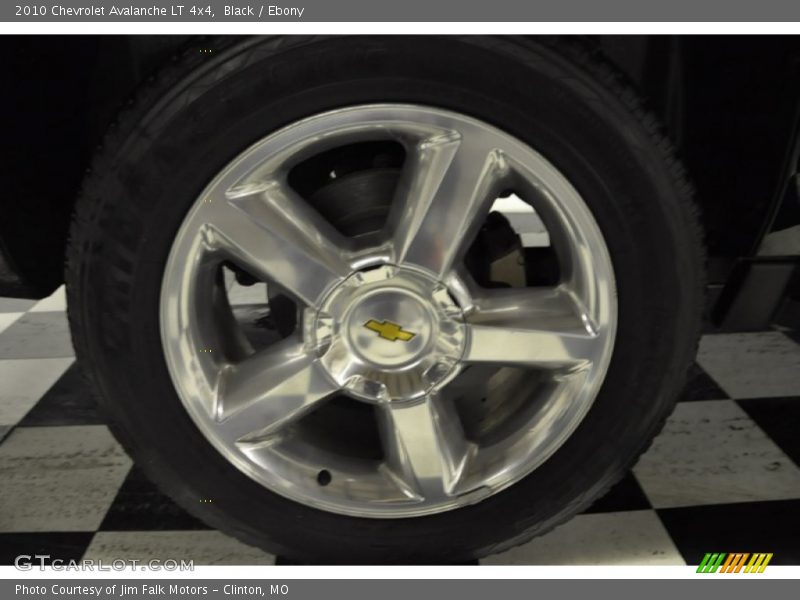 Black / Ebony 2010 Chevrolet Avalanche LT 4x4
