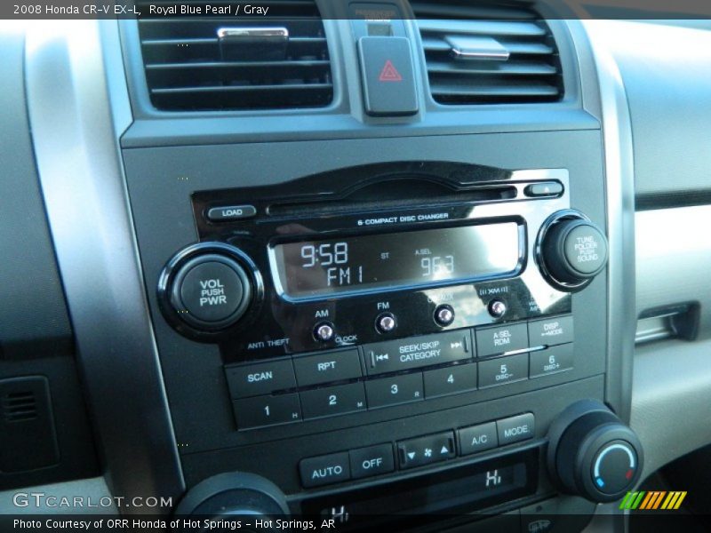 Royal Blue Pearl / Gray 2008 Honda CR-V EX-L