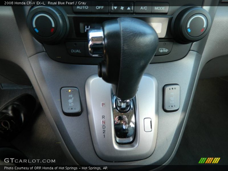Royal Blue Pearl / Gray 2008 Honda CR-V EX-L