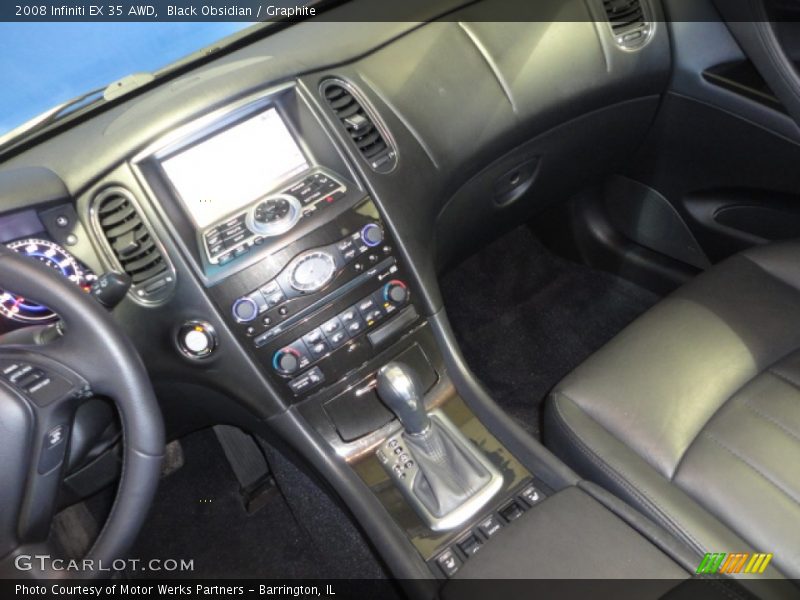 Black Obsidian / Graphite 2008 Infiniti EX 35 AWD