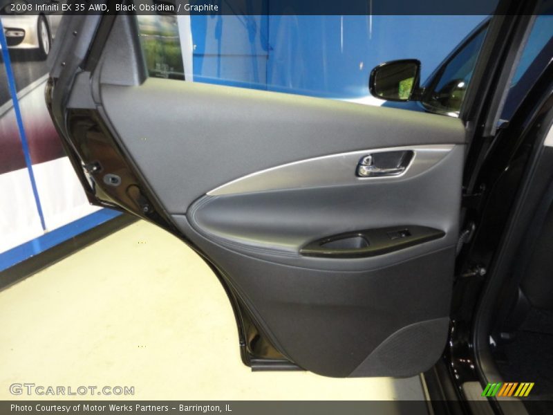 Black Obsidian / Graphite 2008 Infiniti EX 35 AWD