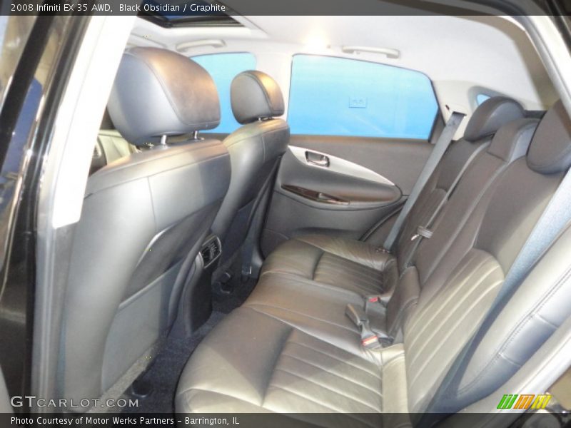 Black Obsidian / Graphite 2008 Infiniti EX 35 AWD