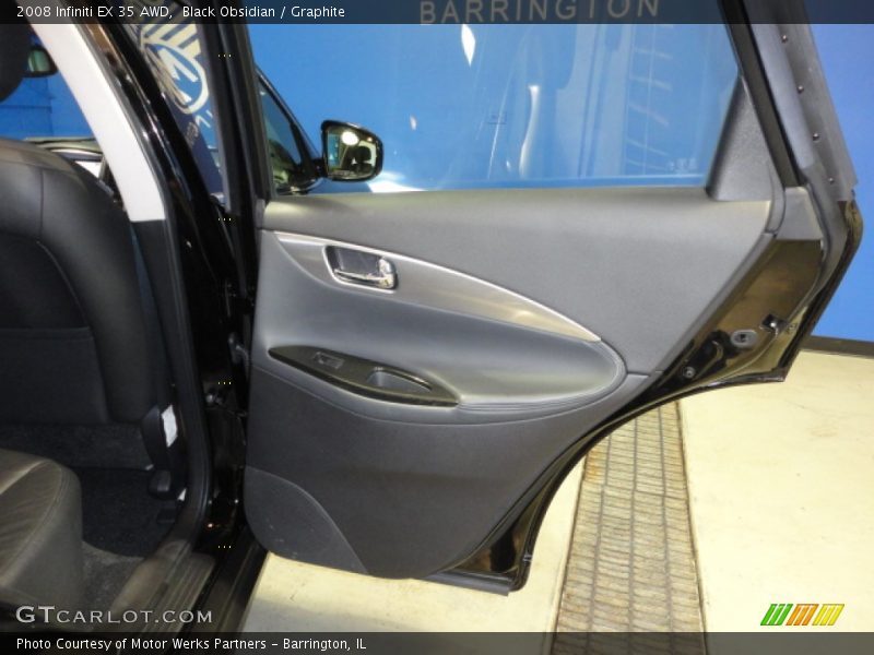Black Obsidian / Graphite 2008 Infiniti EX 35 AWD