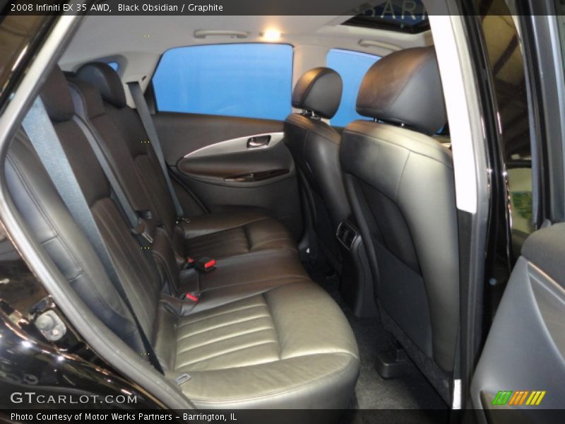 Black Obsidian / Graphite 2008 Infiniti EX 35 AWD