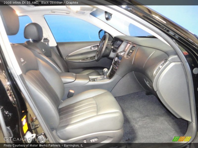 Black Obsidian / Graphite 2008 Infiniti EX 35 AWD