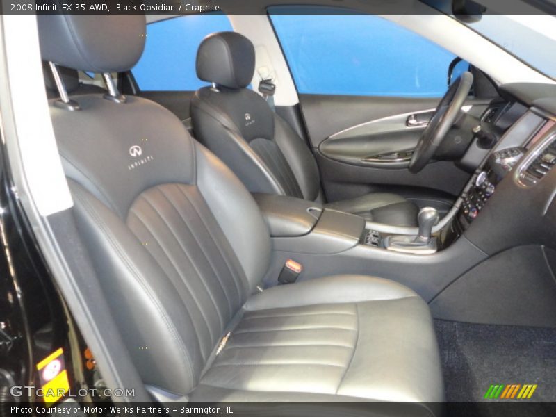 Black Obsidian / Graphite 2008 Infiniti EX 35 AWD