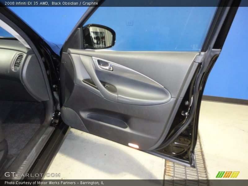Black Obsidian / Graphite 2008 Infiniti EX 35 AWD
