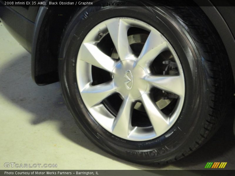 Black Obsidian / Graphite 2008 Infiniti EX 35 AWD