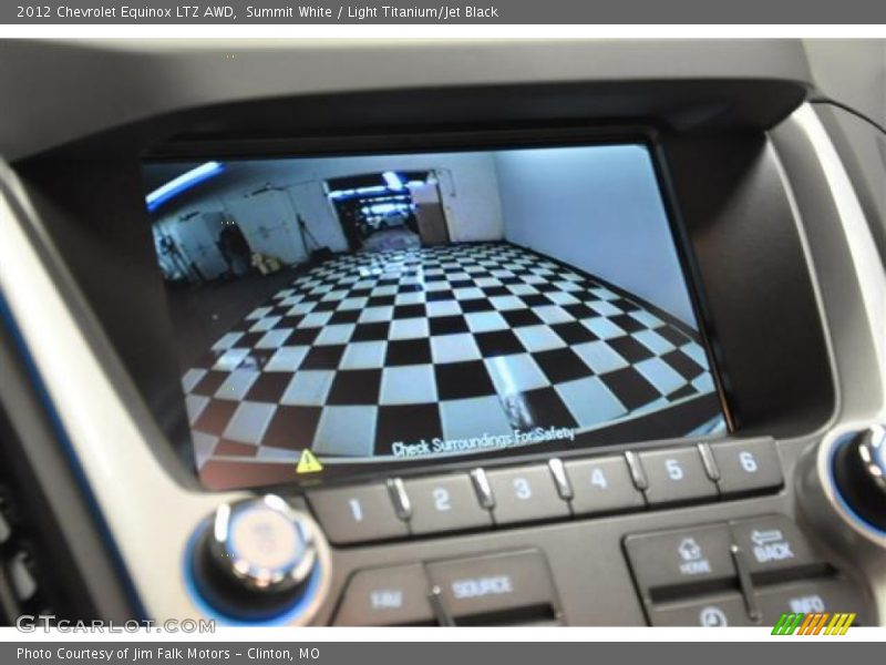 Summit White / Light Titanium/Jet Black 2012 Chevrolet Equinox LTZ AWD