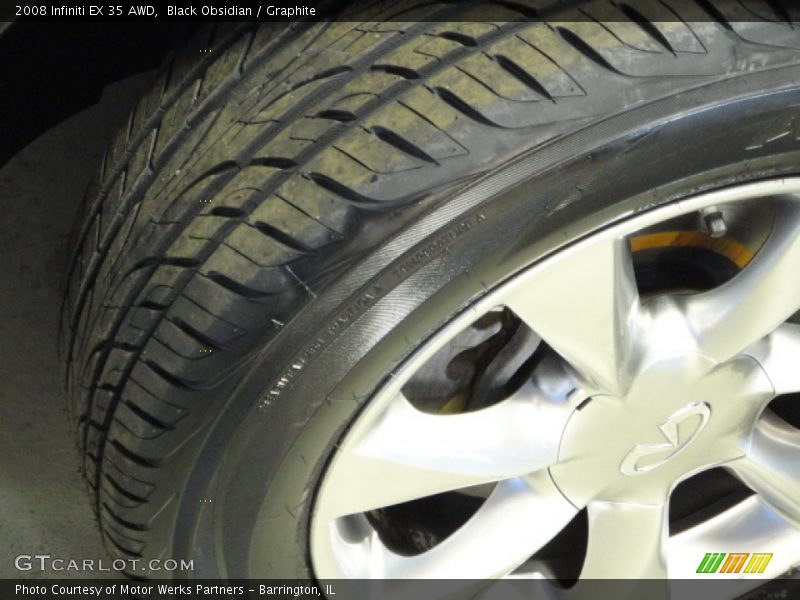 Black Obsidian / Graphite 2008 Infiniti EX 35 AWD