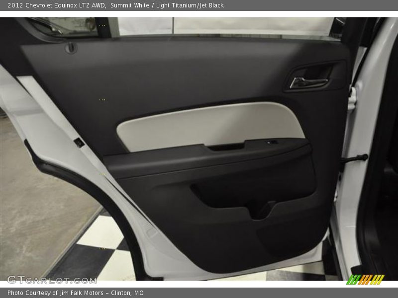 Summit White / Light Titanium/Jet Black 2012 Chevrolet Equinox LTZ AWD