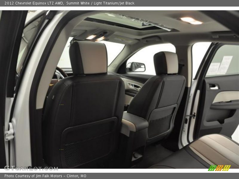 Summit White / Light Titanium/Jet Black 2012 Chevrolet Equinox LTZ AWD