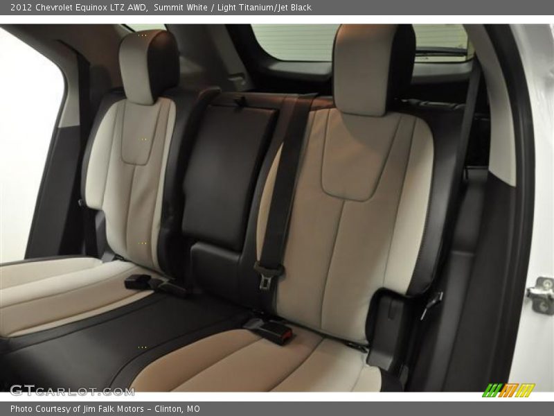  2012 Equinox LTZ AWD Light Titanium/Jet Black Interior
