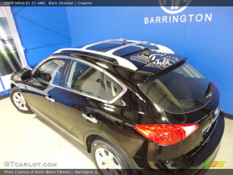 Black Obsidian / Graphite 2008 Infiniti EX 35 AWD