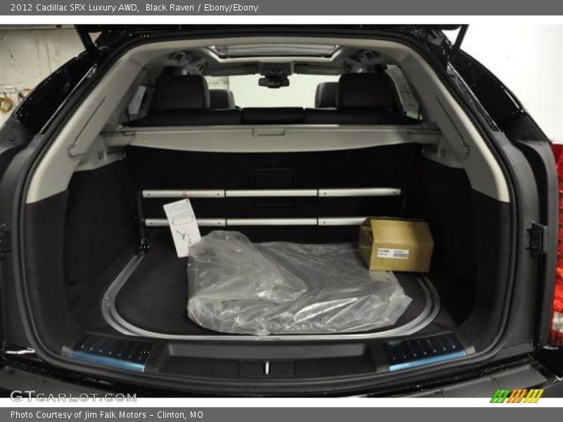 Black Raven / Ebony/Ebony 2012 Cadillac SRX Luxury AWD