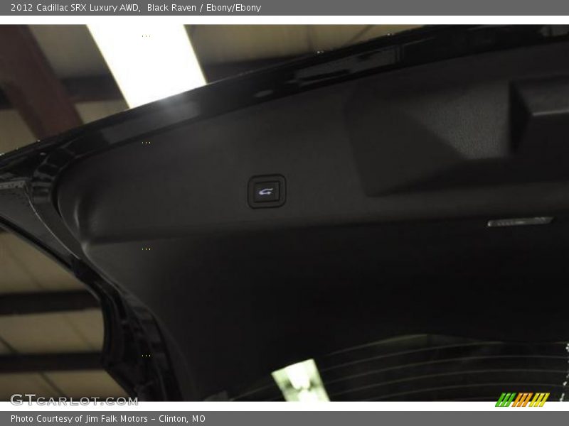 Black Raven / Ebony/Ebony 2012 Cadillac SRX Luxury AWD