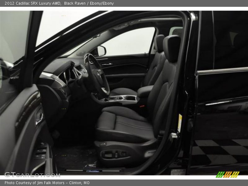 Black Raven / Ebony/Ebony 2012 Cadillac SRX Luxury AWD