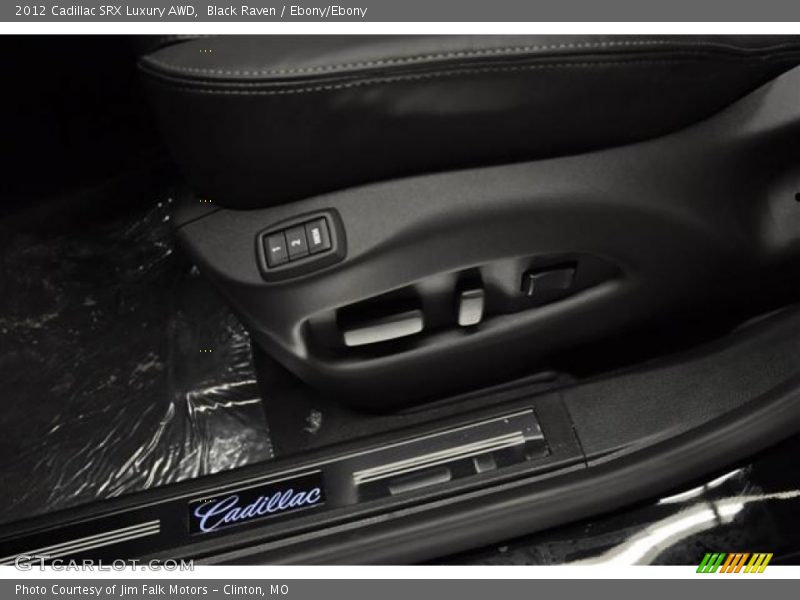 Black Raven / Ebony/Ebony 2012 Cadillac SRX Luxury AWD