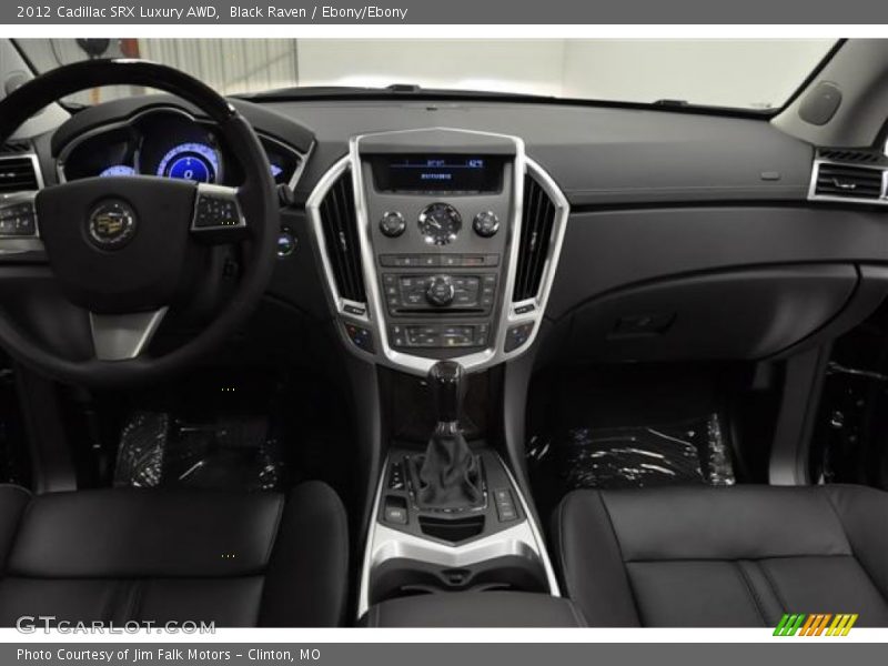Black Raven / Ebony/Ebony 2012 Cadillac SRX Luxury AWD