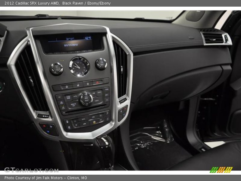 Black Raven / Ebony/Ebony 2012 Cadillac SRX Luxury AWD