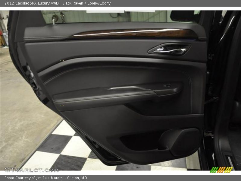 Black Raven / Ebony/Ebony 2012 Cadillac SRX Luxury AWD