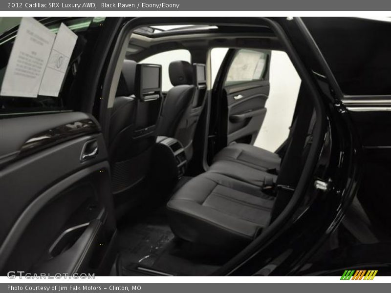 Black Raven / Ebony/Ebony 2012 Cadillac SRX Luxury AWD
