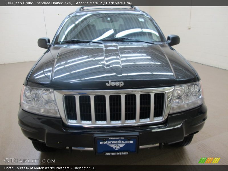 Graphite Metallic / Dark Slate Gray 2004 Jeep Grand Cherokee Limited 4x4