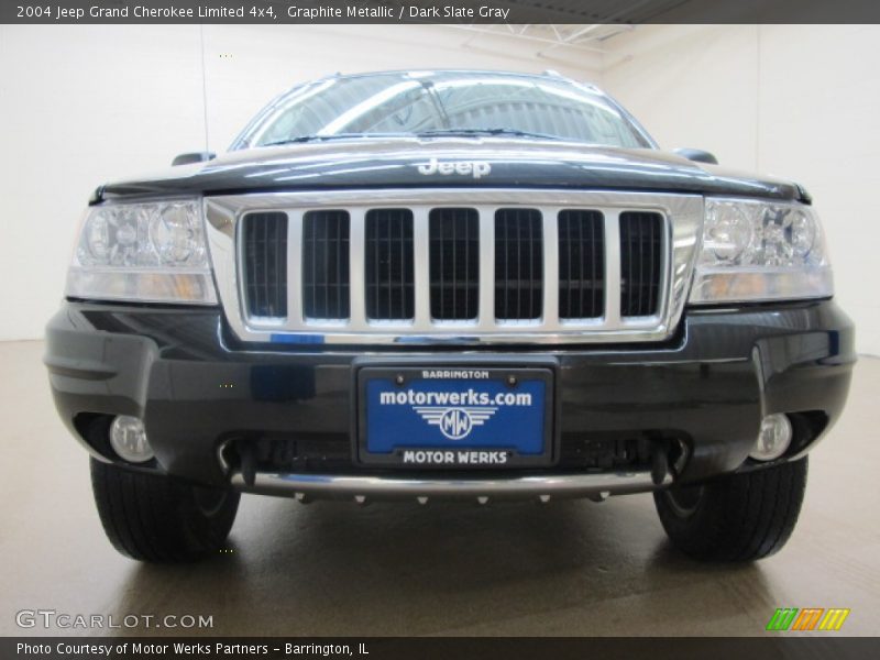 Graphite Metallic / Dark Slate Gray 2004 Jeep Grand Cherokee Limited 4x4