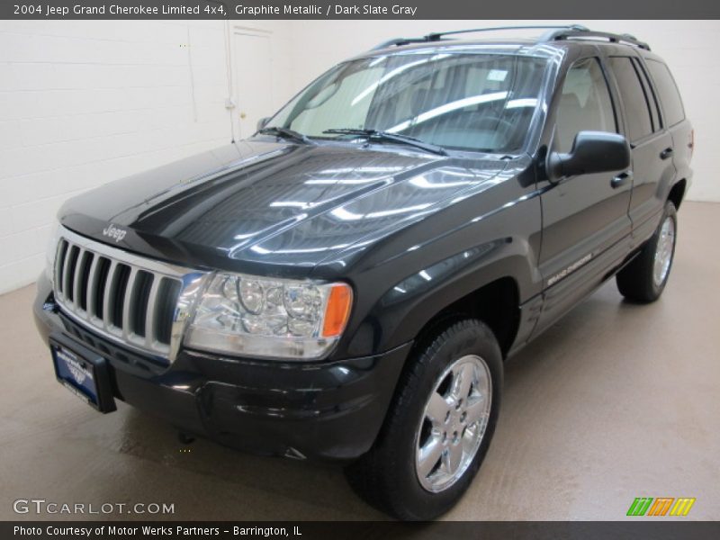Graphite Metallic / Dark Slate Gray 2004 Jeep Grand Cherokee Limited 4x4