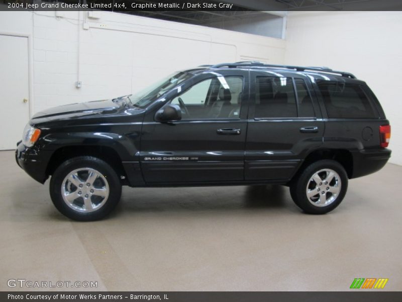 Graphite Metallic / Dark Slate Gray 2004 Jeep Grand Cherokee Limited 4x4