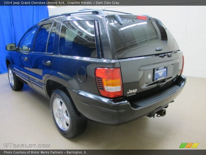 Graphite Metallic / Dark Slate Gray 2004 Jeep Grand Cherokee Limited 4x4