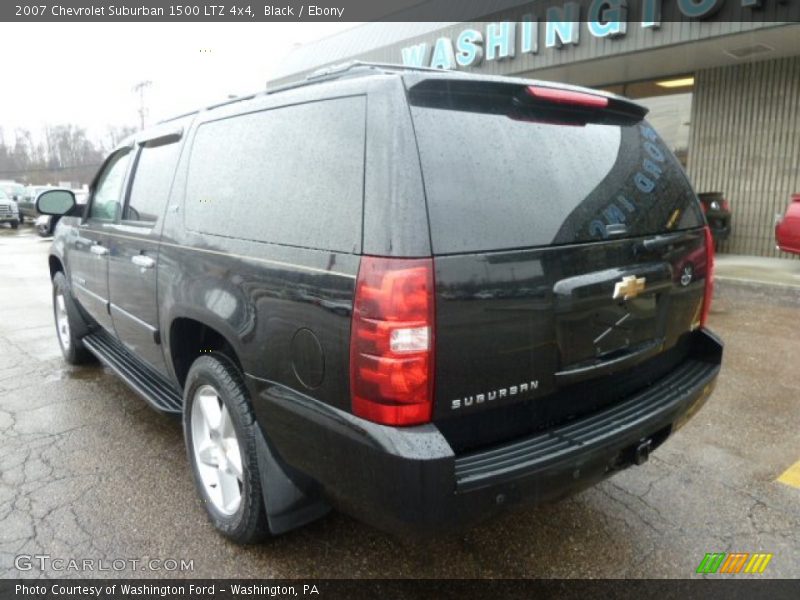 Black / Ebony 2007 Chevrolet Suburban 1500 LTZ 4x4