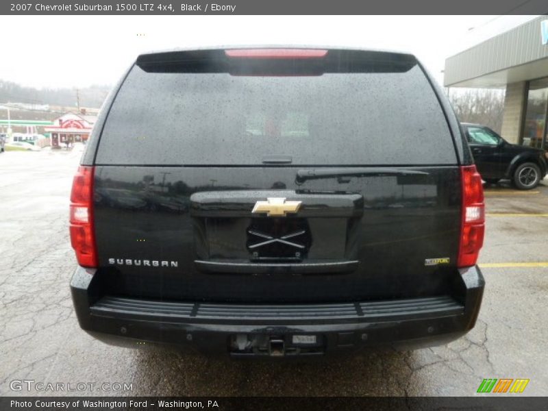 Black / Ebony 2007 Chevrolet Suburban 1500 LTZ 4x4