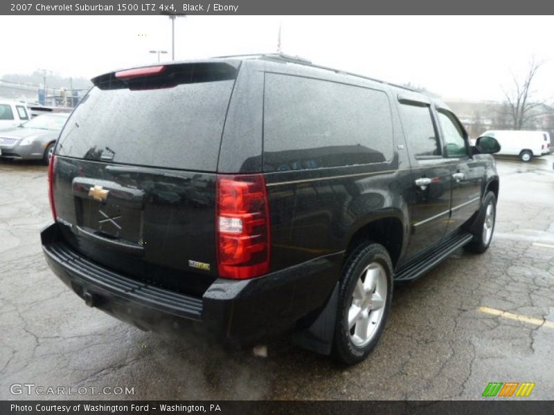 Black / Ebony 2007 Chevrolet Suburban 1500 LTZ 4x4