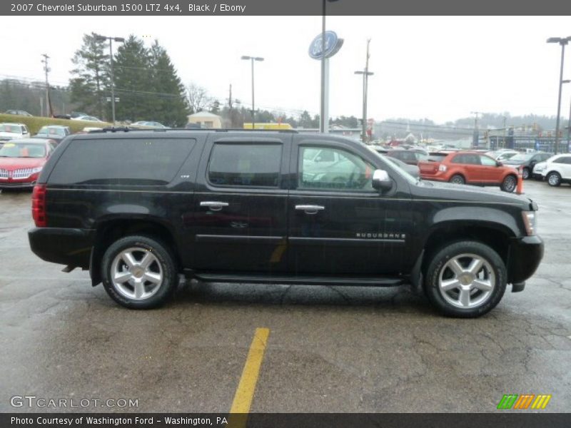 Black / Ebony 2007 Chevrolet Suburban 1500 LTZ 4x4